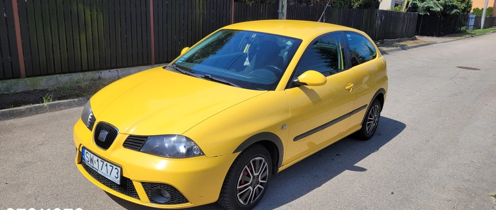 Seat Ibiza cena 5700 przebieg: 216000, rok produkcji 2007 z Orzesze małe 46